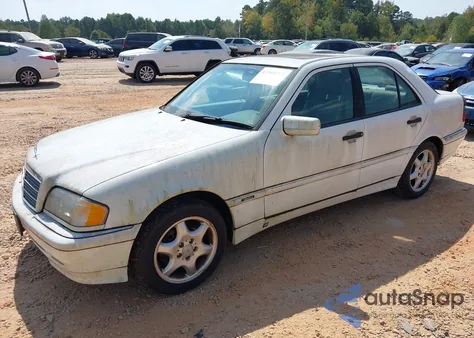 1999 Mercedes-Benz C 230 Kompressor z USA, uszkodzony, nr VIN WDBHA24G3XA806260